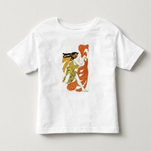 Kostümieren Sie Entwurf für einen Bacchante in Kleinkind T-shirt