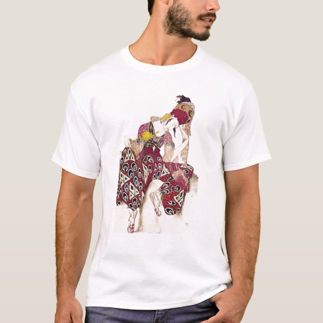 Kostümieren Sie Entwurf für Nijinsky am Ballett T-Shirt (Vorderseite)