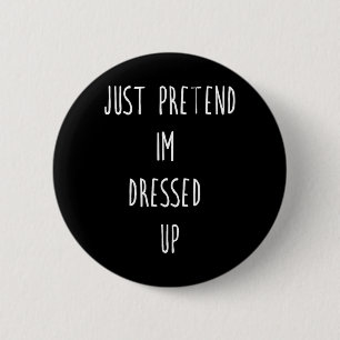 Kostümierte lustige Halloween-Kostümparty Button