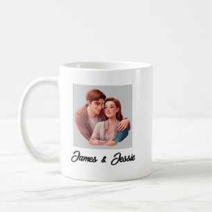 Kostümname Klassische Tasse, 11 oz Kaffeetasse