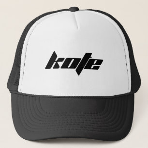 KOTE Hut Schwarzweiss Truckerkappe