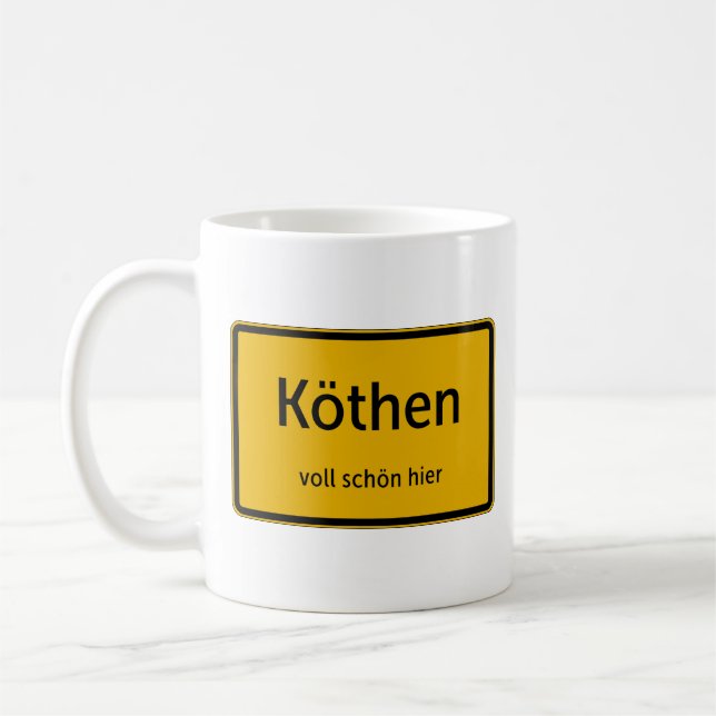 Köthen tasse à café tasse à thé (Gauche)