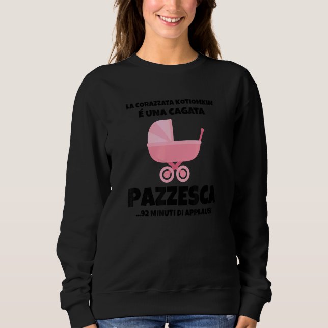 Kotiomkin Battleship ist ein verrückter Cagate Sweatshirt (Vorderseite)