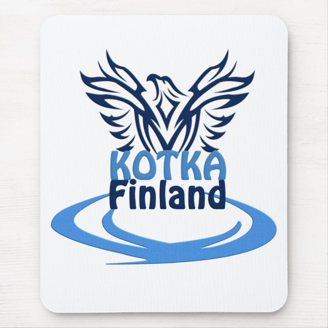 Kotka Finnland Mousepad (Vorne)