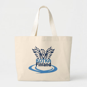 Kotka Finnland-Tasche Jumbo Stoffbeutel