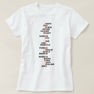 KOTLC Fan Foxfire Academy Team Foster Keefe T-Shirt