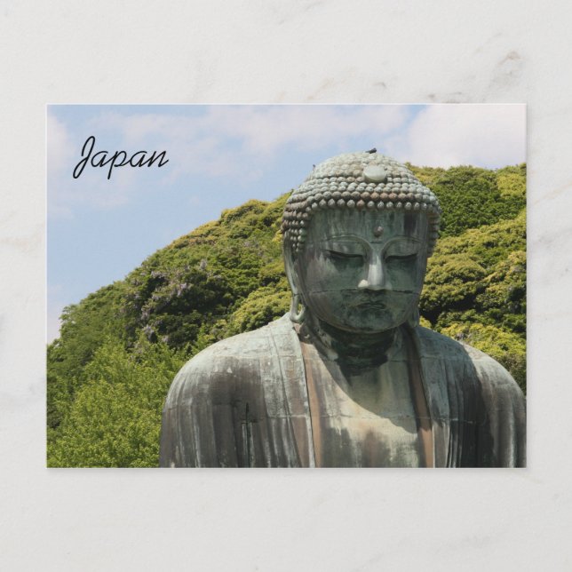 Kotokuin Buddha Postkarte (Vorderseite)