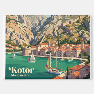 Kotor Montenegro Magnet