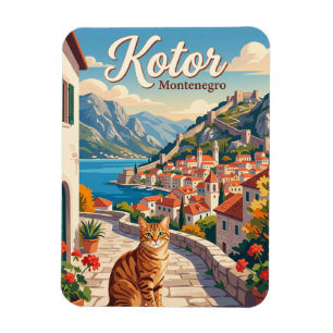 Kotor, Montenegro Montenegro Magnet
