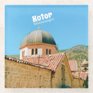 Kotor - Montenegro Reisefotografie Glasuntersetzer