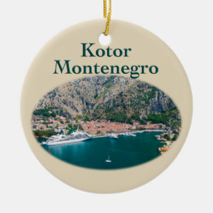 Kotor, Montenegro: Stari Grad Keramik Ornament