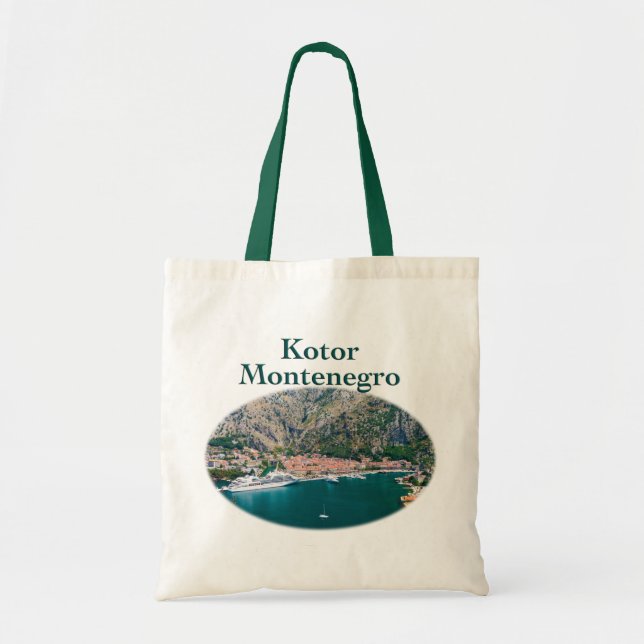 Kotor, Montenegro: Stari Grad Tragetasche (Vorne)