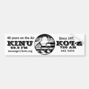 kotz Logo 40 Jahre auf Luft Autoaufkleber