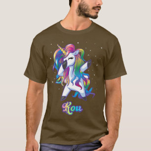KOU Unicorn Geschenke für Mädchen Geburtstagsgesch T-Shirt