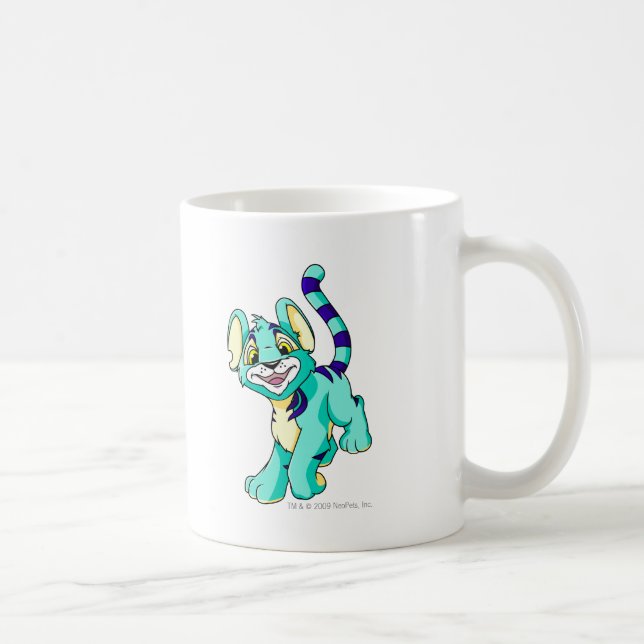 Kougra Blau Kaffeetasse (Rechts)
