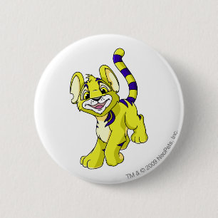 Kougra Gelb Button