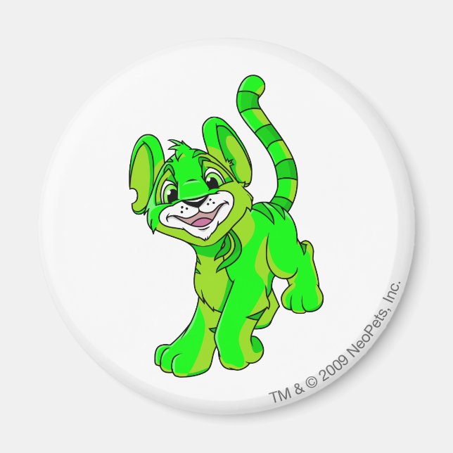 Kougra Glows Magnet (Vorne)