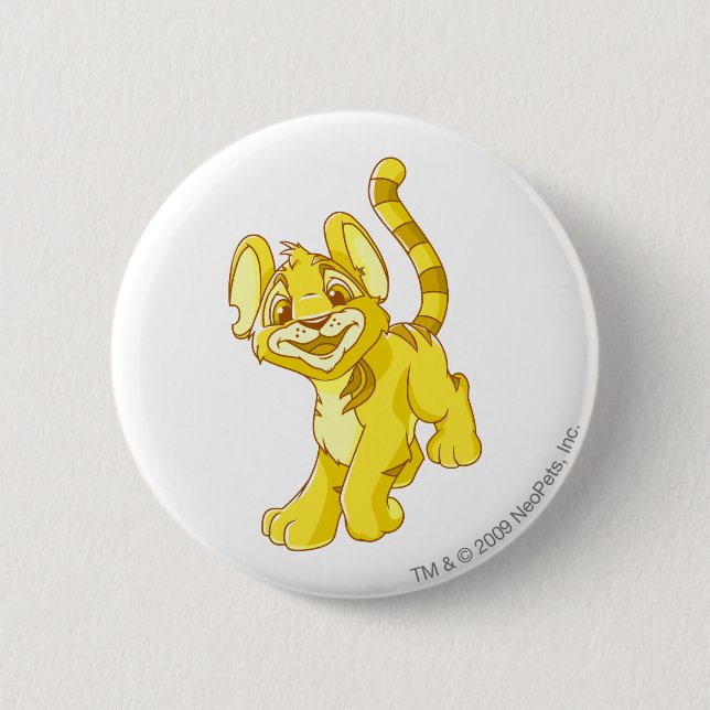 Kougra Gold Button (Vorderseite)