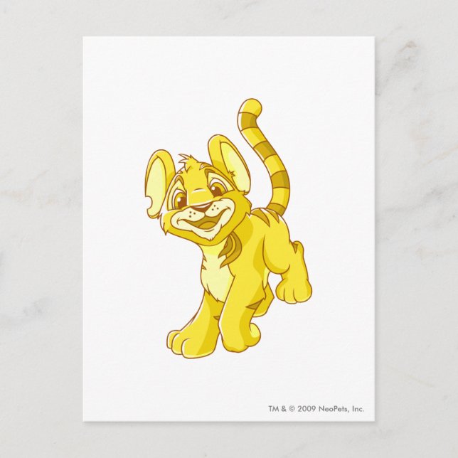 Kougra Gold Postkarte (Vorderseite)