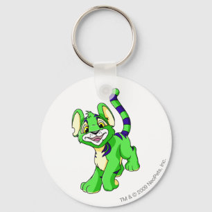 Kougra Green Schlüsselanhänger