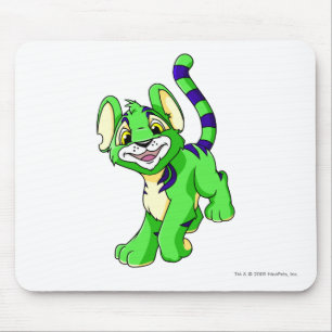 Kougra Grün Mousepad