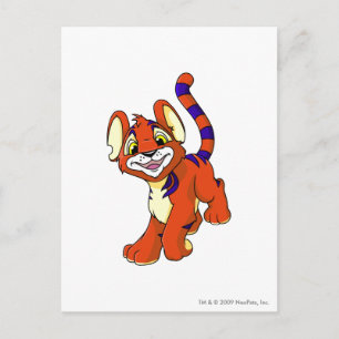Kougra Red Postkarte