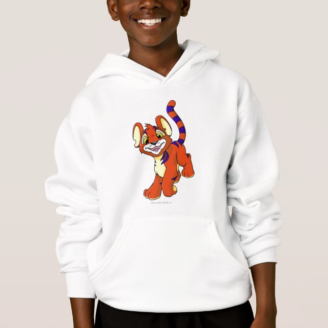 Kougra Rot Hoodie (Vorderseite)
