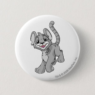 Kougra Silber Button