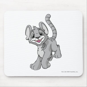 Kougra Silber Mousepad