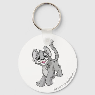 Kougra Silber Schlüsselanhänger