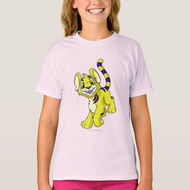 Kougra Yellow T-Shirt (Vorderseite)
