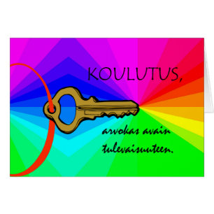 Koulutus, Bildung, Lehrerempfehlung, Finnisch