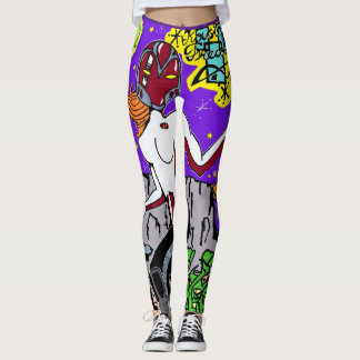 Kousin Freaky Weihnachten Space Leggings