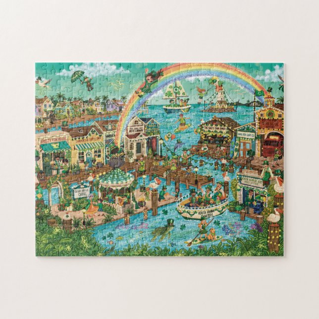 Kouta Kerplop Keys St. Patrick's Day-Feier (Horizontal)