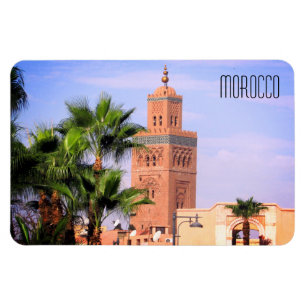 Koutoubia-Moschee-Marokko-Magnet Magnet