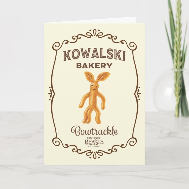 Kowalski Bäckerei - Bowtruckle Karte (Vorderseite)