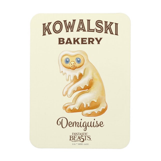 Kowalski Bäckerei - Demiguise Magnet (Vertikal)