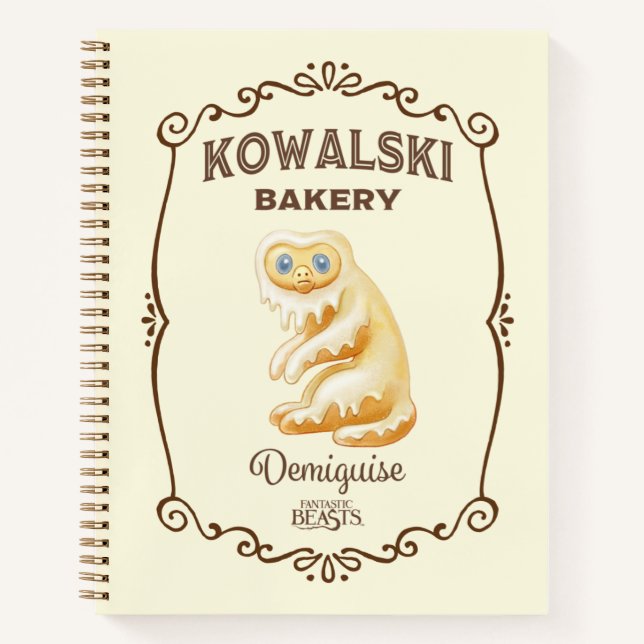 Kowalski Bäckerei - Demiguise Notizbuch (Vorderseite)