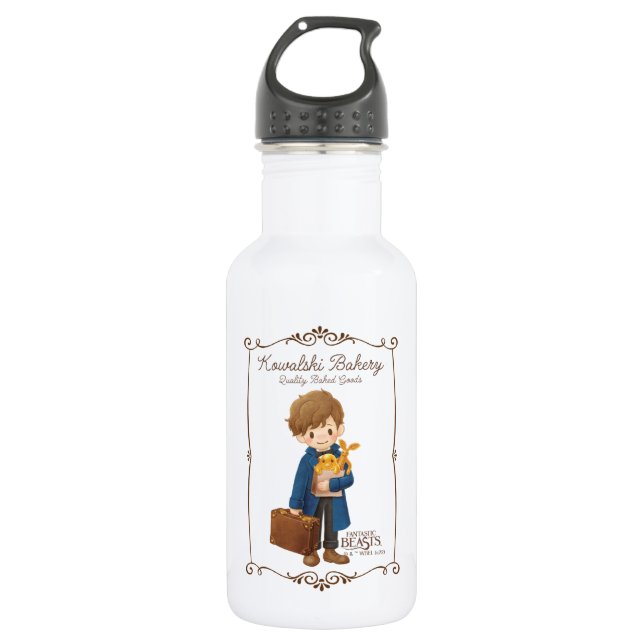 Kowalski Bäckerei - Newt Scamander Edelstahlflasche (Vorderseite)
