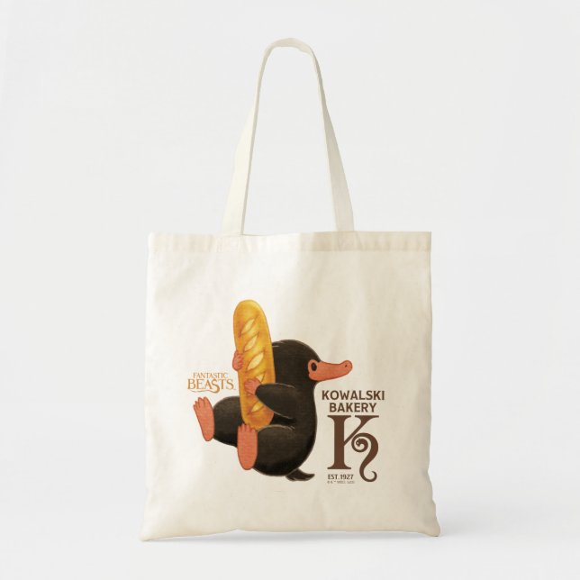 Kowalski Bäckerei - Niffler mit Brot Tragetasche (Vorne)