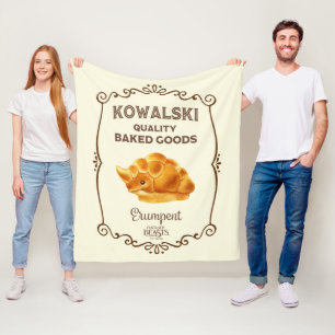 Kowalski Bäckerei - Prachtvoll Fleecedecke