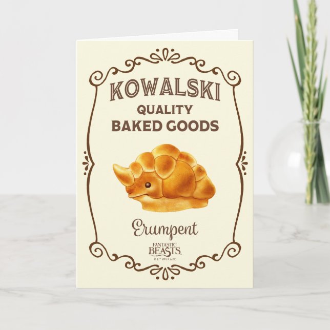 Kowalski Bäckerei - Prachtvoll Karte (Vorderseite)