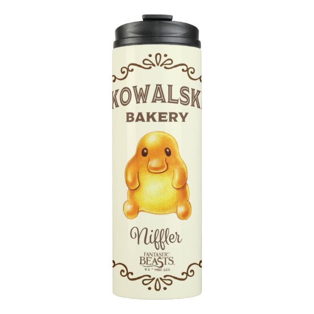 Kowalski Bakery - Niffler Thermosbecher (Vorderseite)