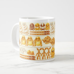 Kowalski Bakery Rows of Treats Pattern Jumbo-Tasse