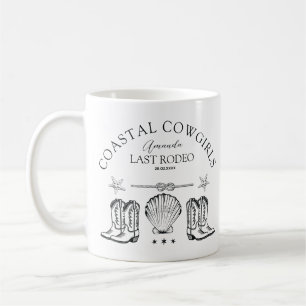 Kowgirl-Stiefel Western-Junggesellinnen-Abschiedsp Kaffeetasse