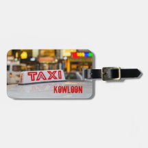 Kowloon Taxi in Urban Hongkong