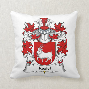 Koziel Familienwappen Kissen
