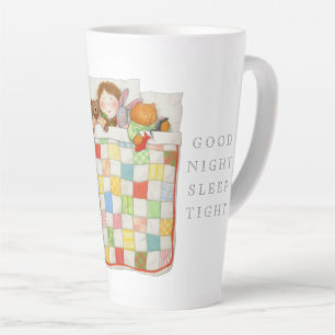 KOZILER QUILT Hoher Kakao-Mug Milchtasse