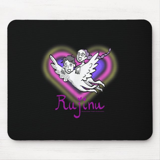 Kp Demon Hunters Halloween Rujino Chip Jinu And Ru Mousepad (Vorne)