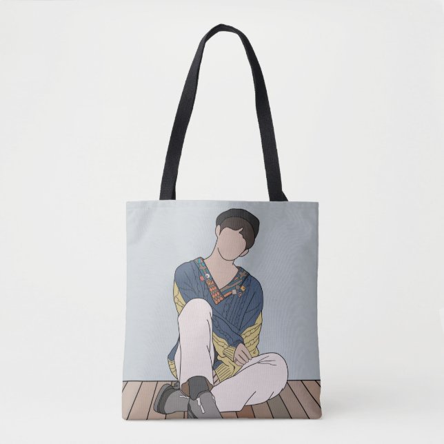 Kpop Fan Art Tasche (Vorderseite)